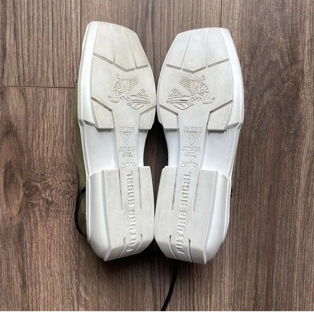 John Fluevog Future Angels Green Baldwin Derby Shoes | M7 - Picture 7 of 12